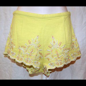 NWT FREE PEOPLE "Talulah" Embroidered Shorts, sz XS and S